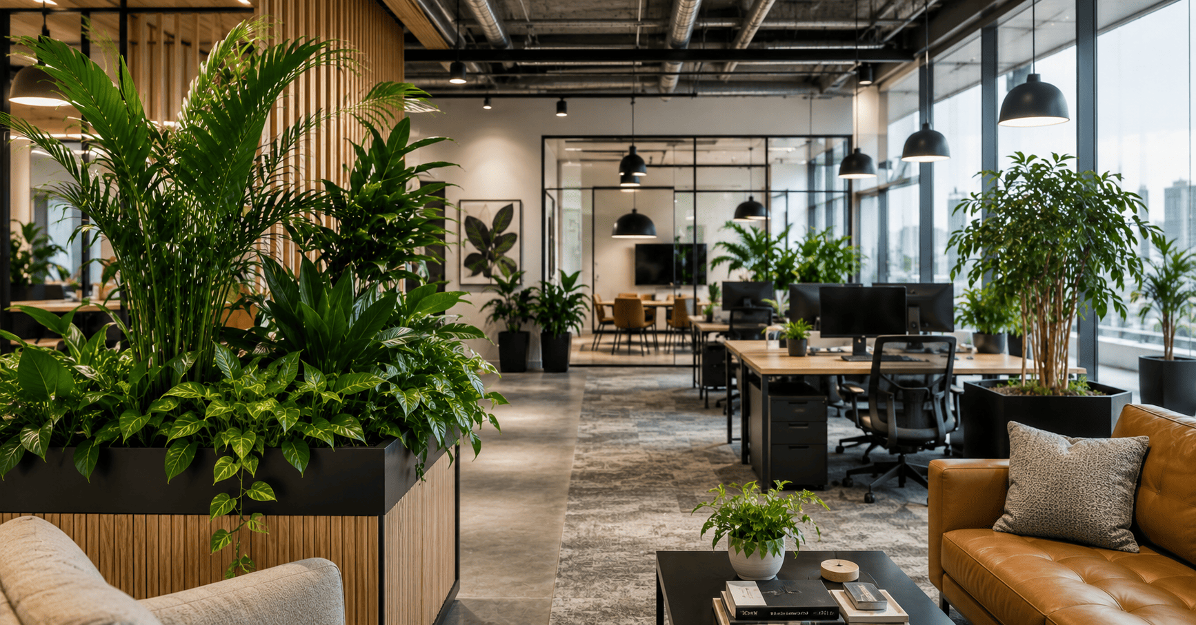 commercial interior plant maintenance Fort Lauderdale